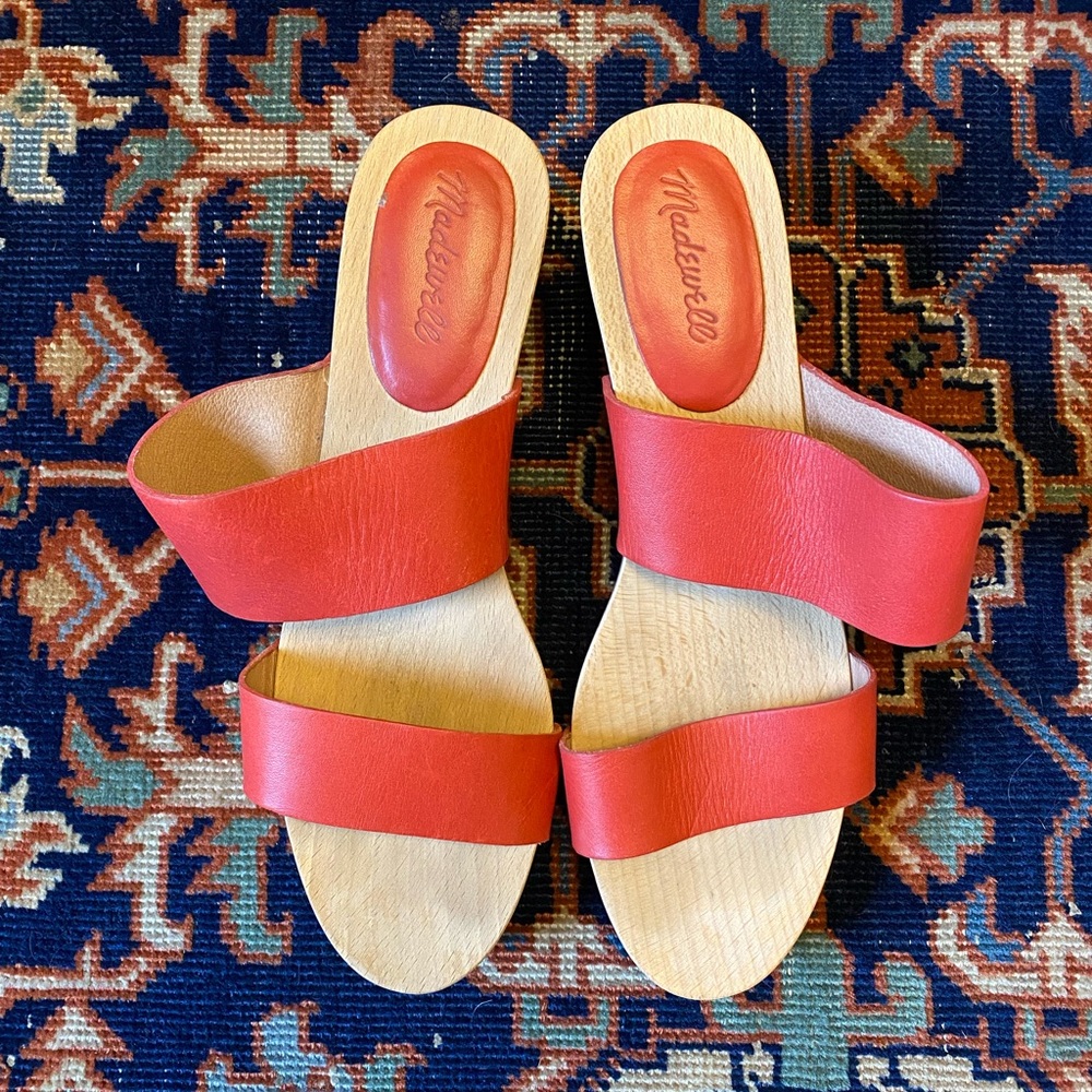 Madewell Clara Clog Size 10
